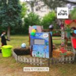 Hopla la marionette kangourou de Petits Bonds à la chasse aux déchets