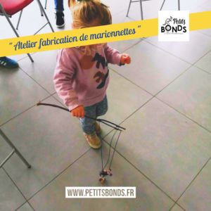 Hopla marionnette kangourou de Petits Bonds fabrique une marionnette à fils