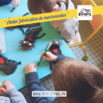 Hopla marionnette kangourou de Petits Bonds fabrique une marionnette à gaine, à main au centre aéré