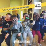 Hopla marionnette kangourou de Petits Bonds fabrique une marionnette à gaine, à main au centre aéré